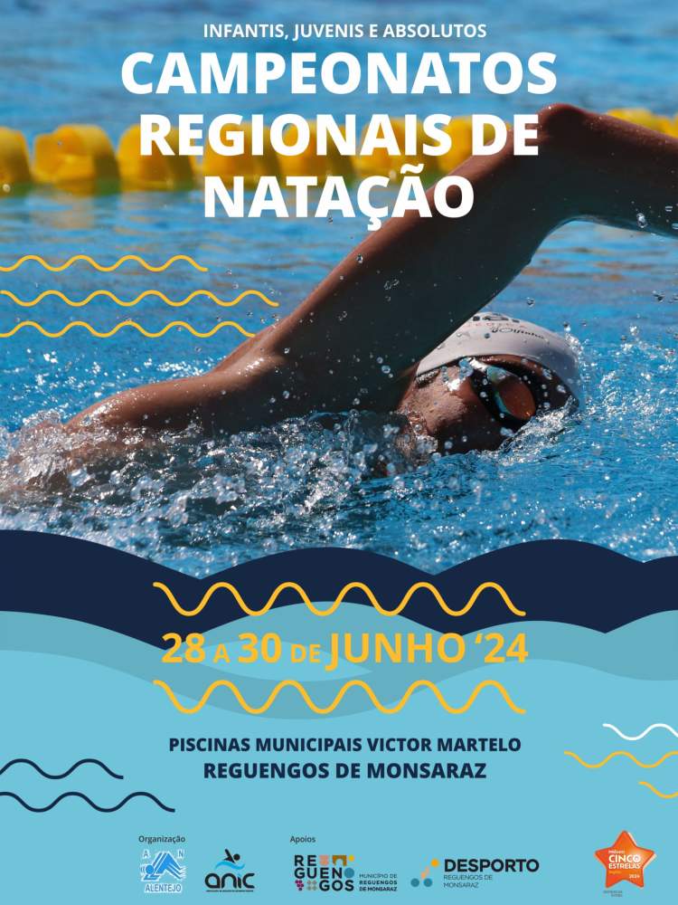 Campeonatos Regionais de Natação 2024 em Reguengos de Monsaraz