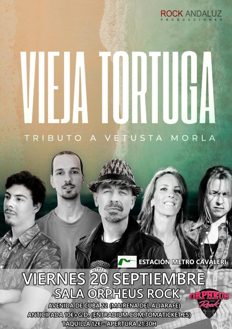 VIEJA TORTUGA tributo a VETUSTA MORLA en concierto