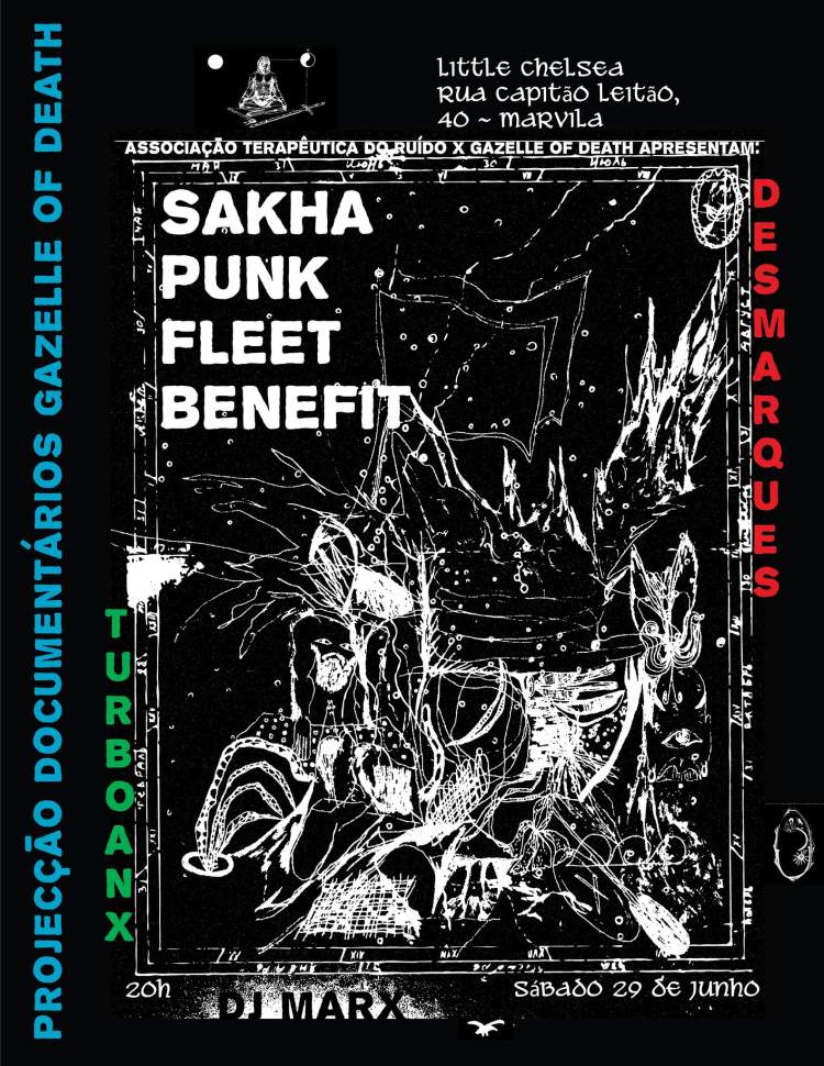 ATR & Gazelle of Death apresentam: SAKHA PUNK FLEET BENEFIT