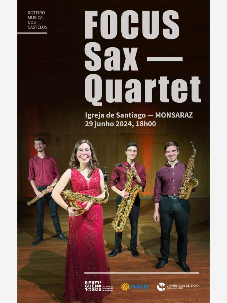 FOCUS Sax Quartet em Monsaraz | Roteiro Musical dos Castelos