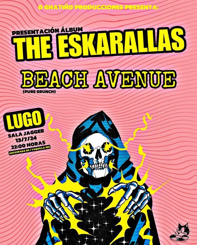 Conciertos The Eskarallas + Beach Avenue