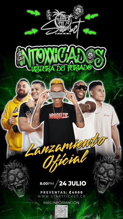 Lanzamiento Oficial de INTOXXICADOS