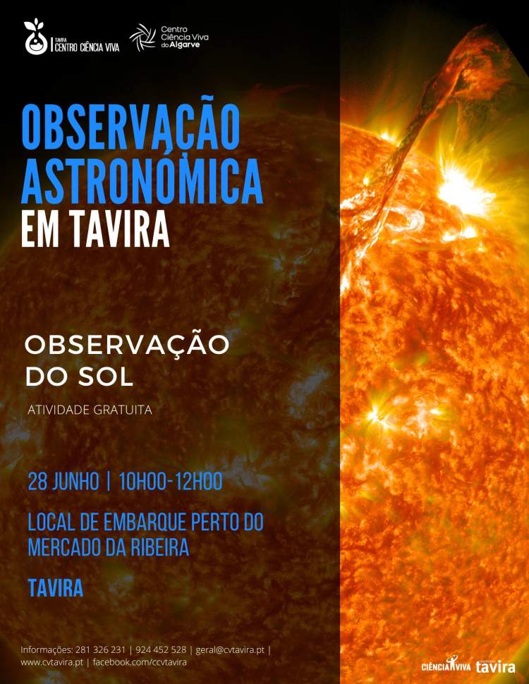 Observação Solar em Tavira