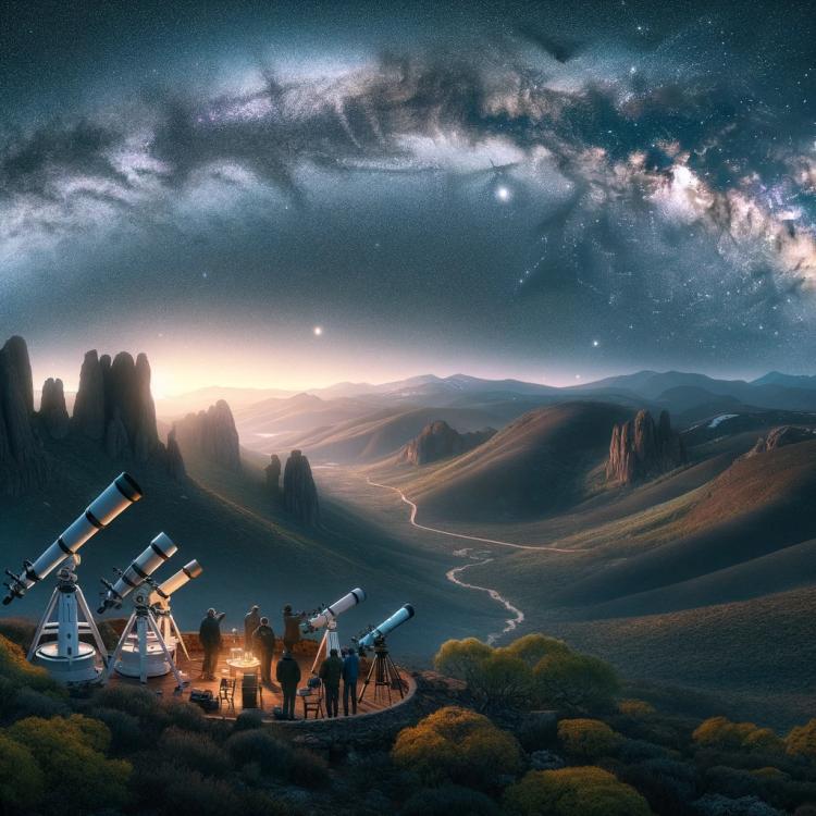 Observación de Estrellas en Riomalo de Abajo