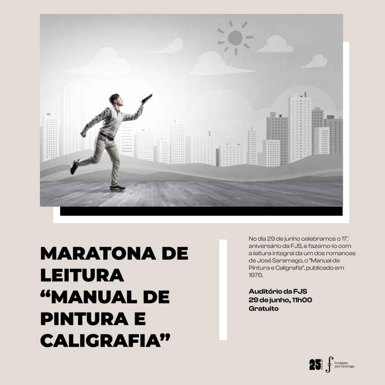 Maratona de leitura: 'Manual de Pintura e Caligrafia'
