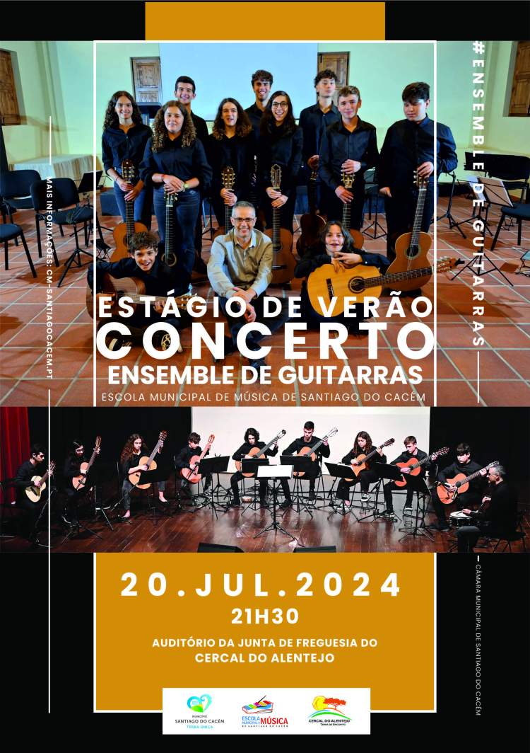 Ensemble de Guitarras – Concerto Final de Estágio