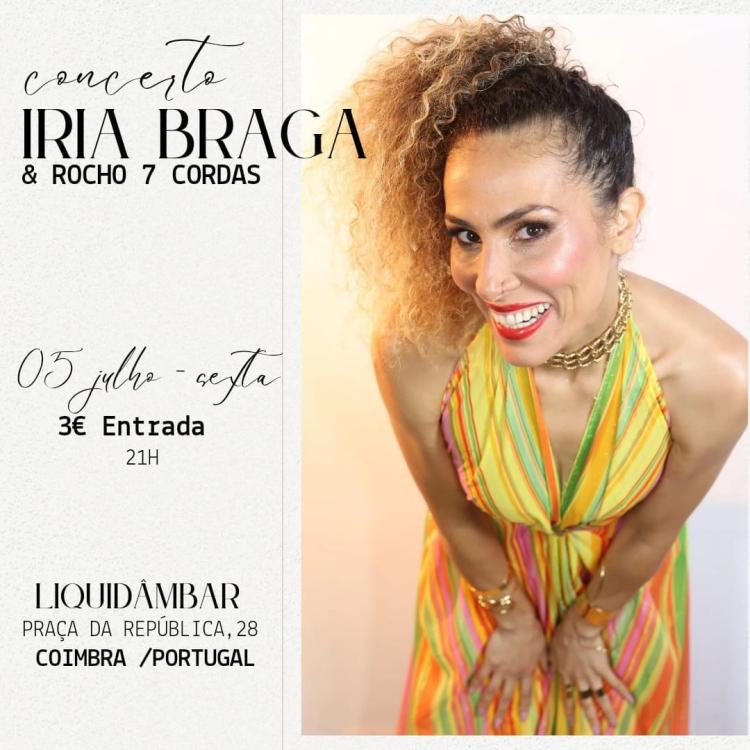 Iria Braga em concerto