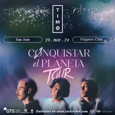 TIMØ en CR  'Conquistar El Planeta Tour'.