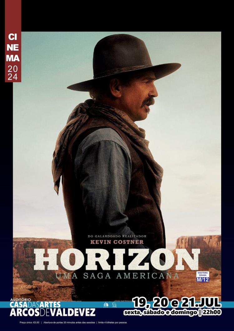 Exibição do filme ' Horizon: uma saga americana - capítulo 1'