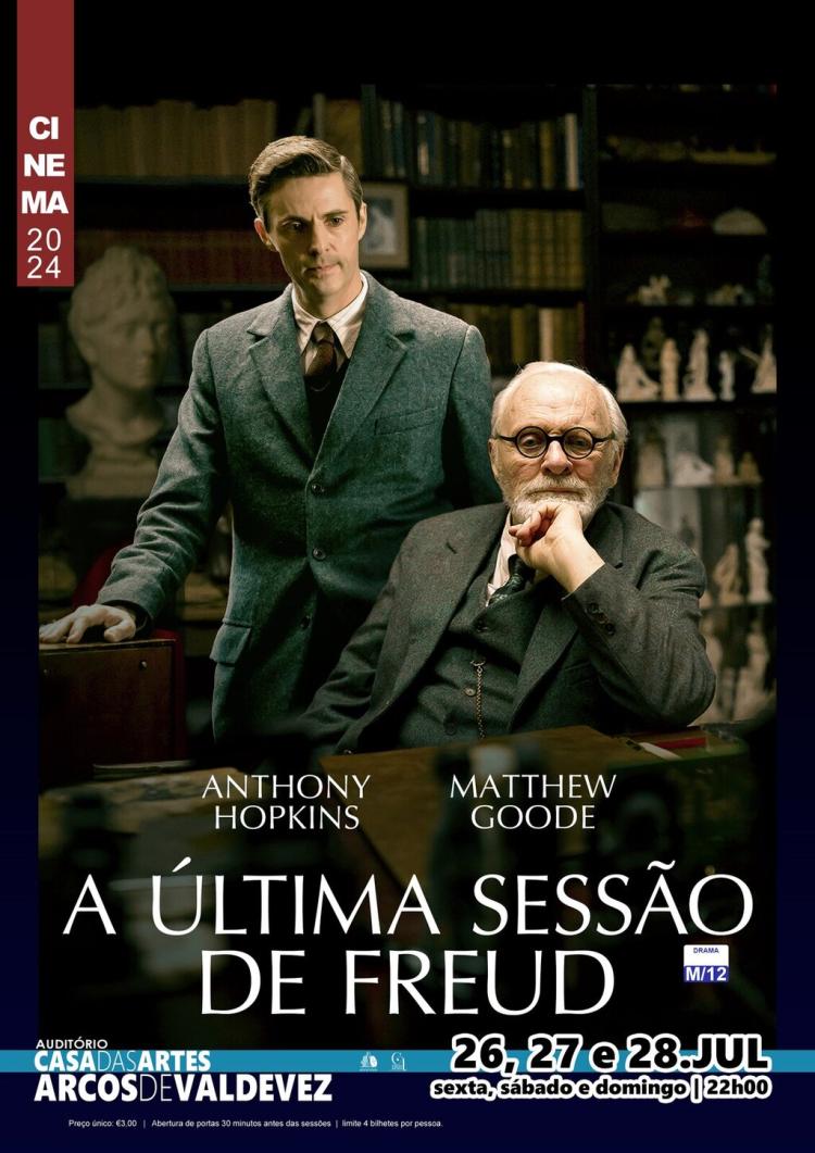 Exibição do filme ' A última sessão de Freud'