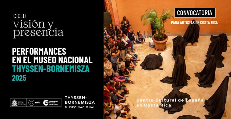 Convocatoria 2024 para artistas de Costa Rica Ciclo Visión y Presencia