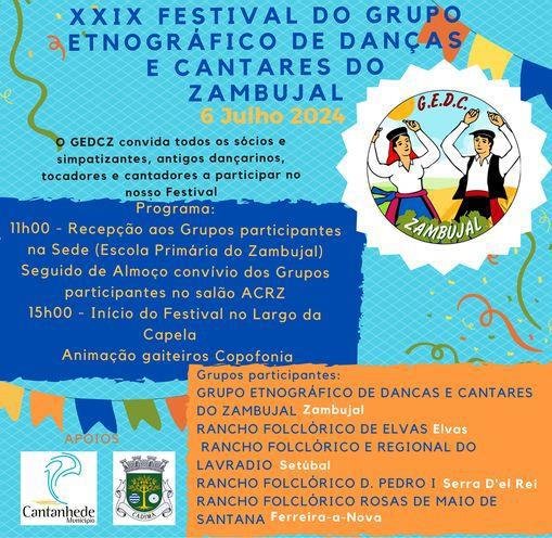 XXIX Festival de Folclore e Etnografia do Grupo Etnográfico Danças e Cantares do Zambujal