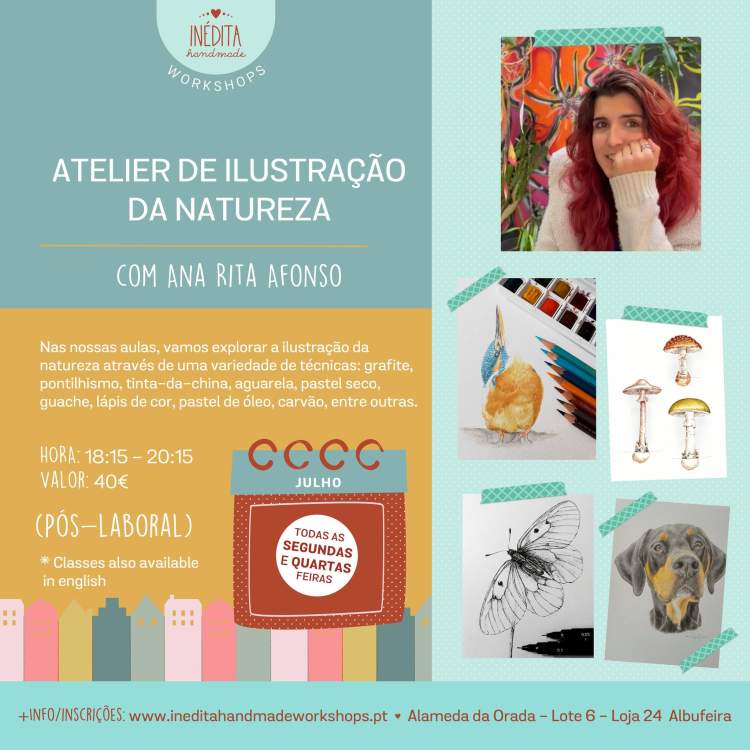 ATELIER de ILUSTRAÇÃO da NATUREZA