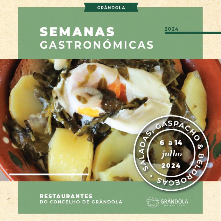 GATRONOMIA | Semanas Gastronómicas das Saladas, Gaspachos e Beldroegas