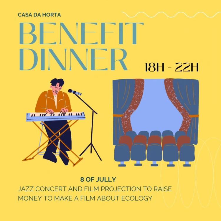 jazz concert and movie projection to rise money to make film about ecology 