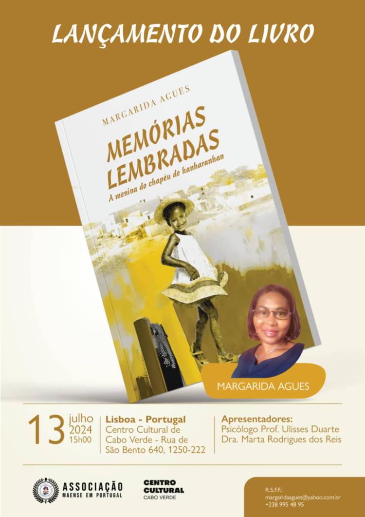 Lançamento do Livro | Memórias Lembradas | de Margarida Agues