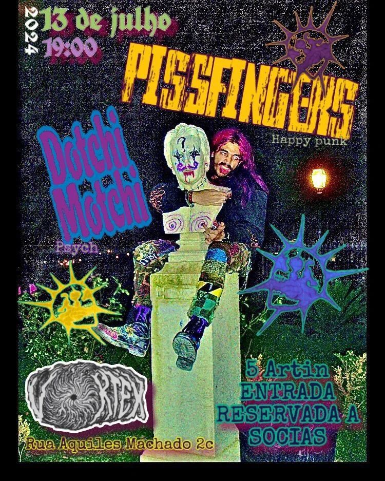 Psych Punk Summer Vibes ! Pissfingers + Dotchi Motchi 13/7