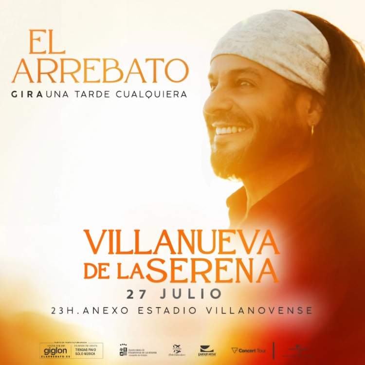 El Arrebato, concierto en VILLANUEVA DE LA SERENA 'Badajoz '