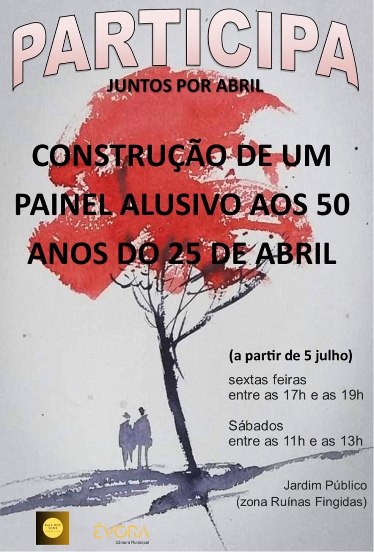 Tríptico Coletivo os 50 anos do 25 de Abril