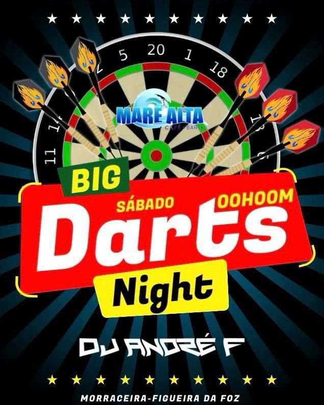  'Big Darts Night' com DJ André F 