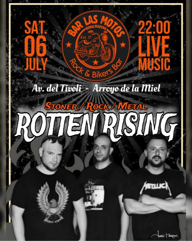 ROTTEN RISING en El Bar de las Motos