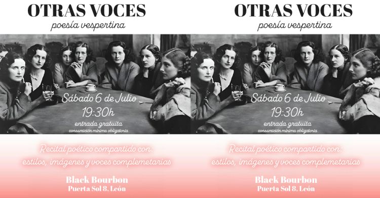 Otras Voces - Poesía Vespertina I en el Black Bourbon