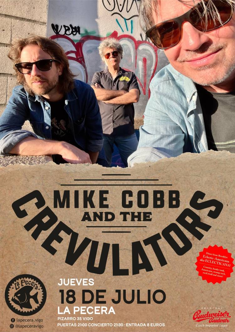 Mike Cobb & The Crevulators en Vigo
