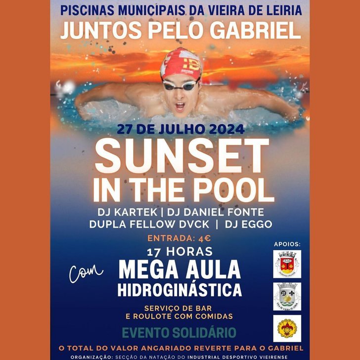 SUNSET IN THE POOL || EVENTO SOLIDÁRIO