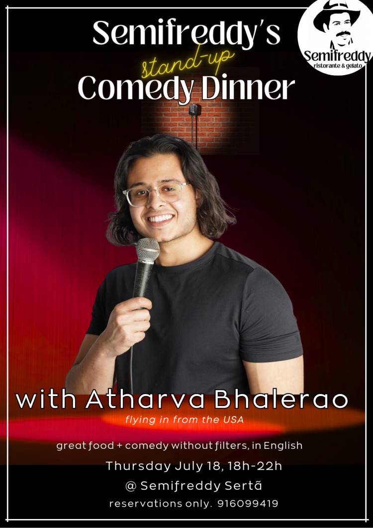 Semifreddy's Stand-Up Comedy Dinner - w/ Atharva Bhalerao