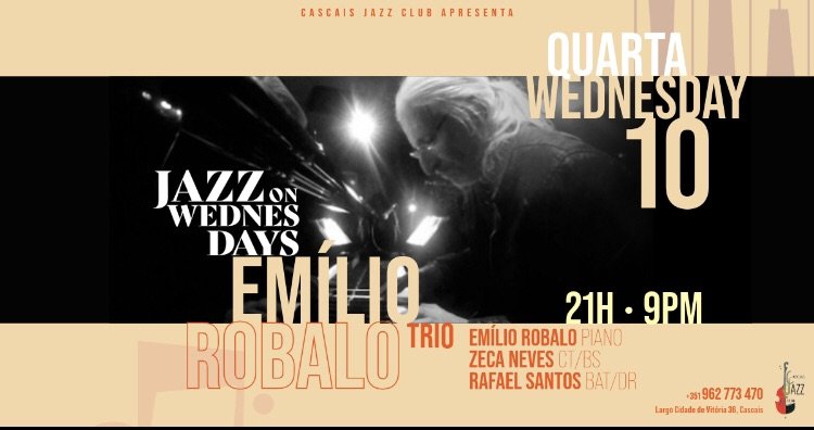 Emilio Robalo Trio - Jazz on Wednesdays