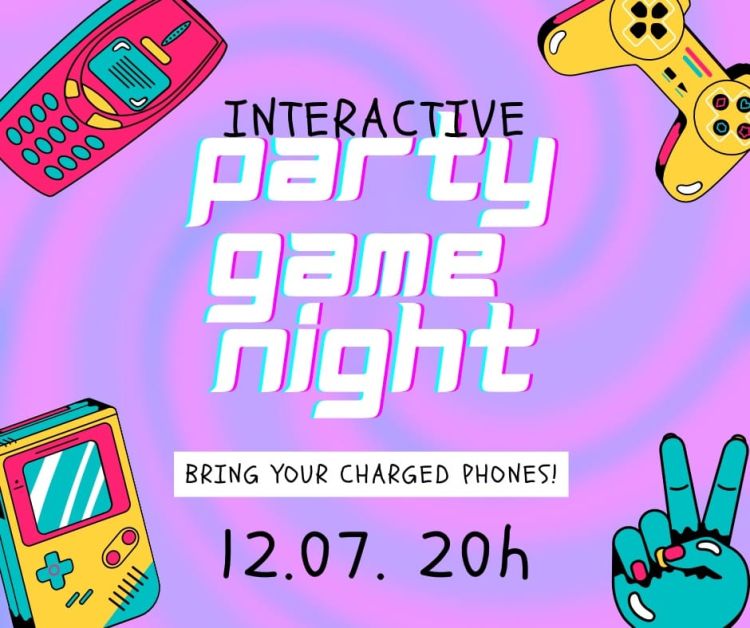 Interactive party game night 