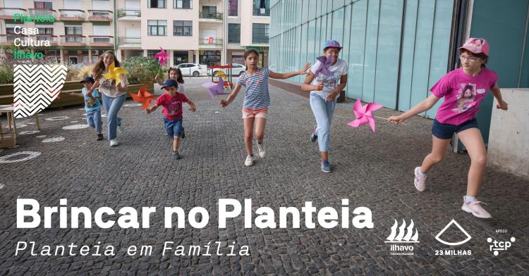 Oficina para famílias: Brincar no Planteia 