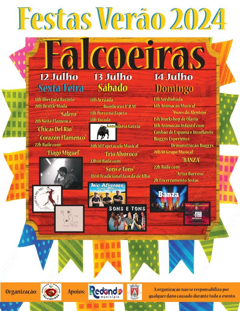 Festas das Falcoeiras | 12, 13 e 14 de julho