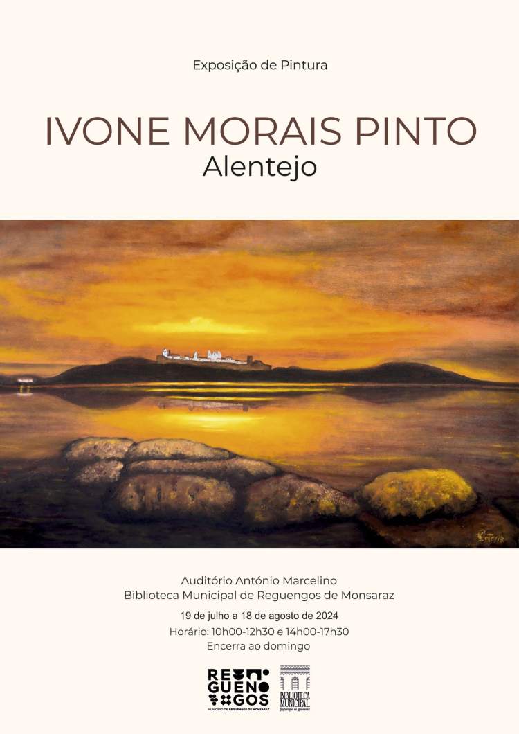 “Alentejo” Exposição de pintura de Ivone Morais Pinto em Reguengos de Monsaraz