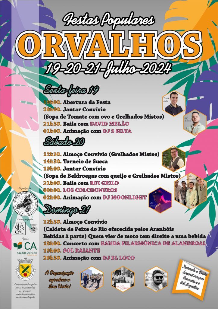 Festas Populares em Orvalhos