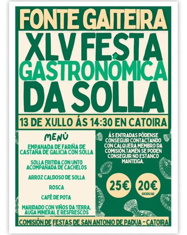 FESTA DA SOLLA EN CATOIRA
