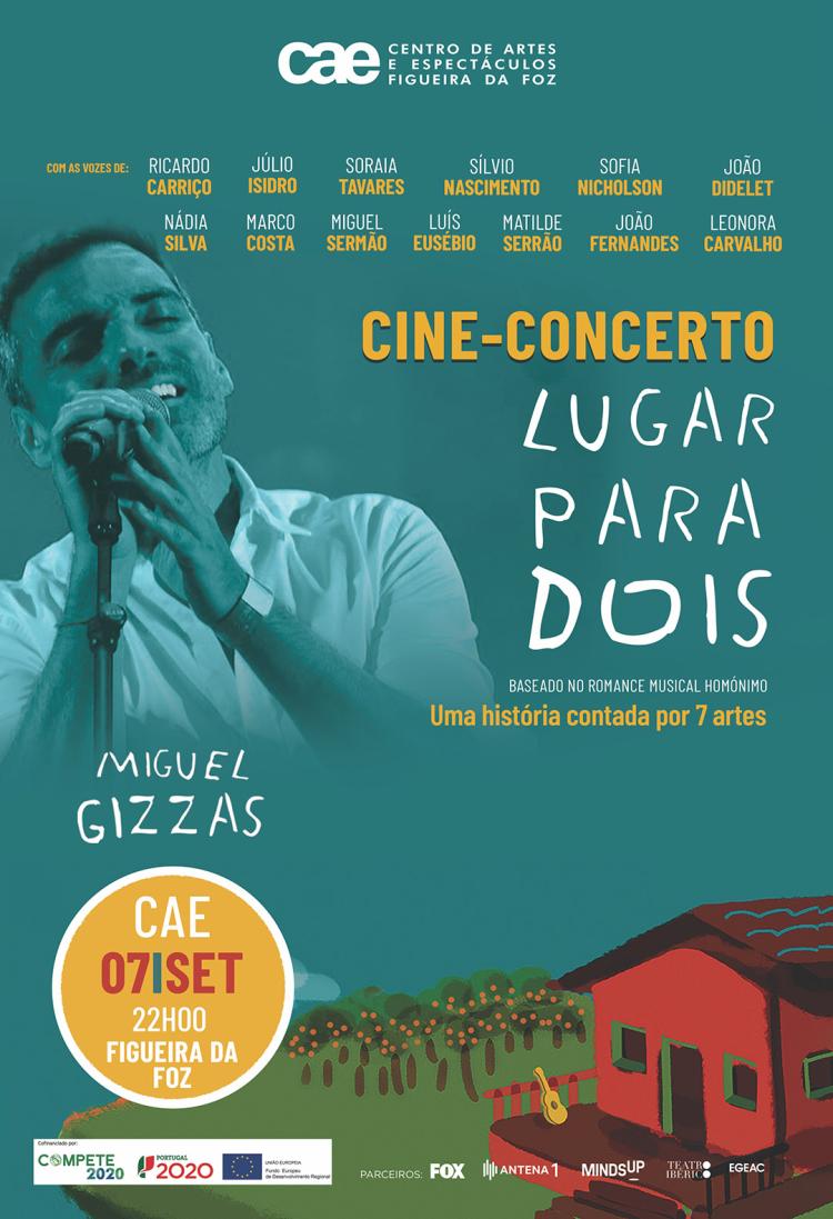 Cine-Concerto 'Lugar para Dois', de Miguel Gizzas 