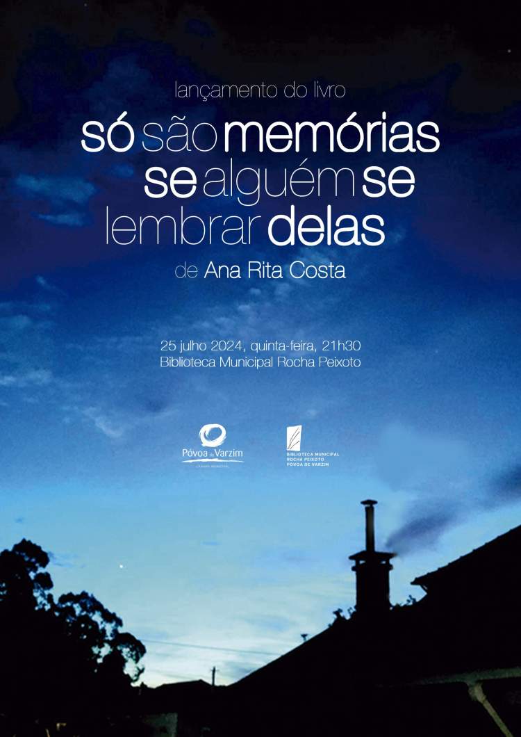 Lançamento do livro 'Só são memórias se alguém se lembrar delas'  