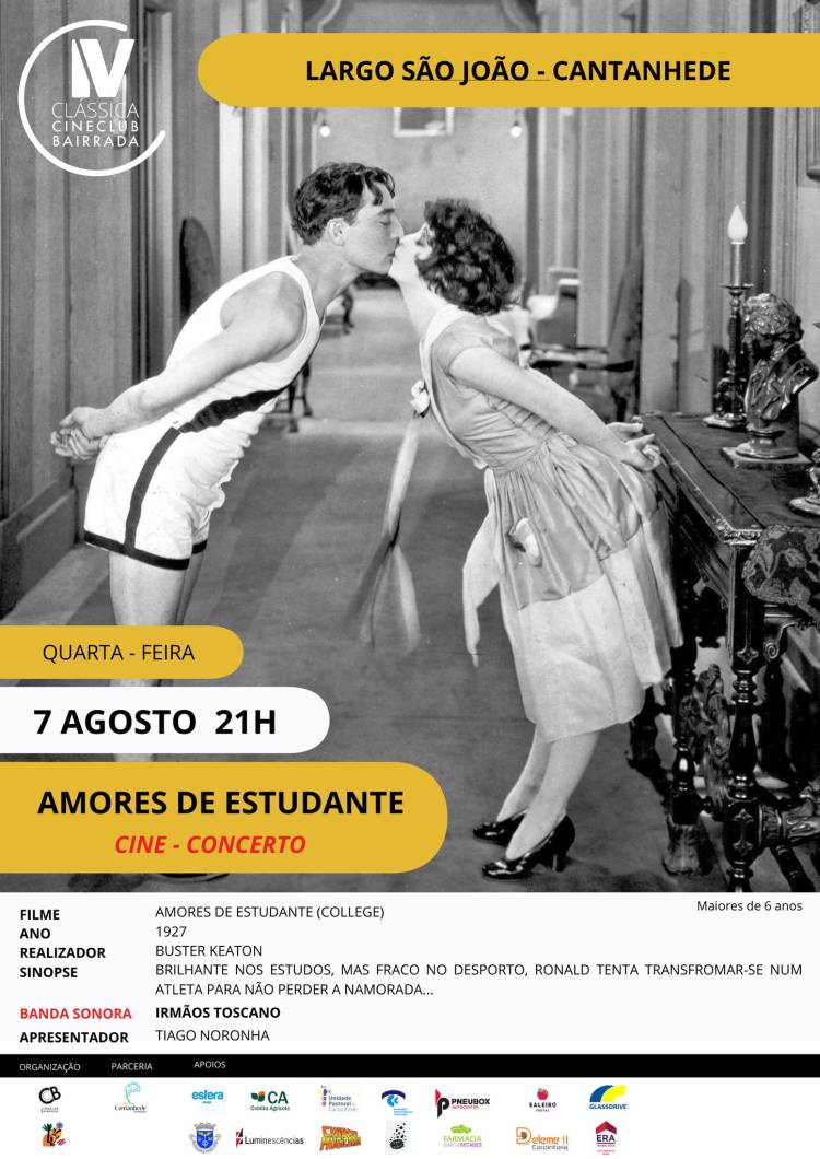 Cine-Concerto: 'Amor de Estudante' de Buster Keaton