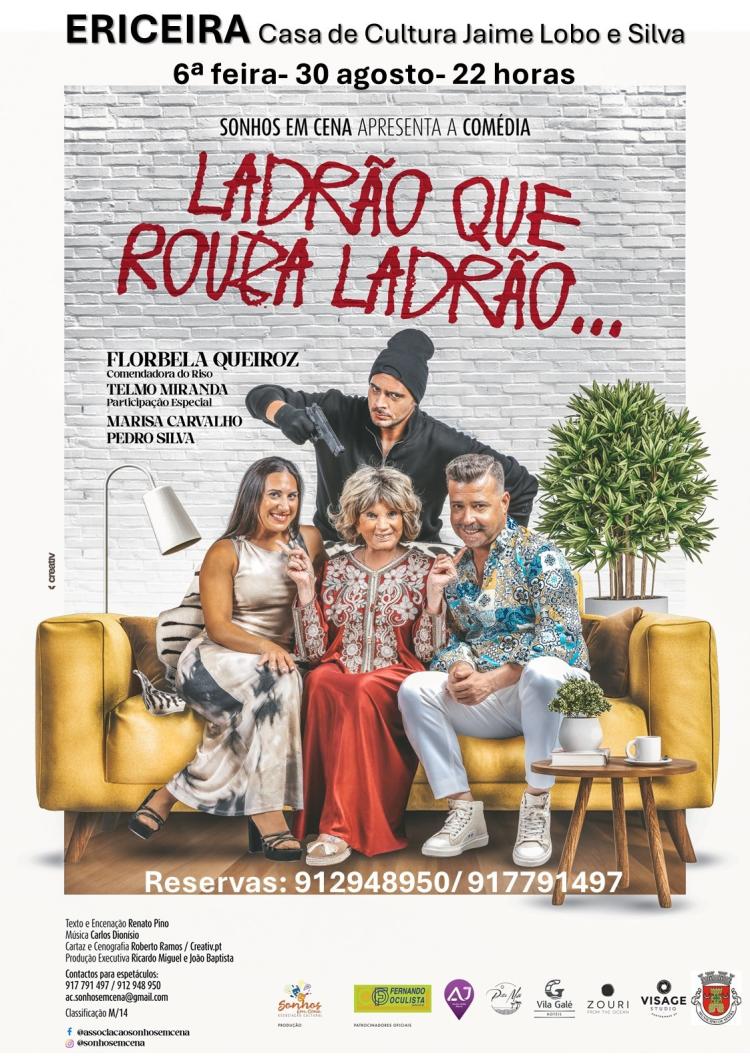 Teatro 'Ladrão que rouba ladrão...'