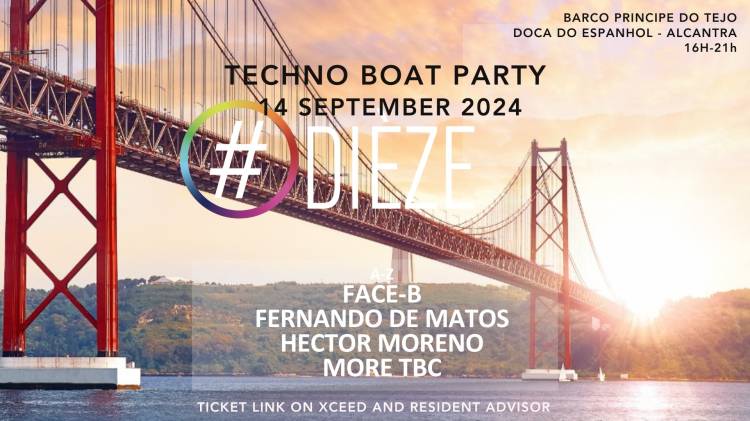 Techno boat Party by Dièze