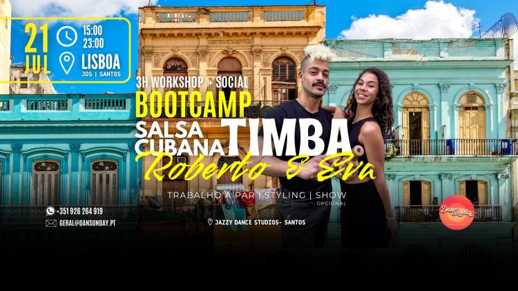 Salsa Cubana TIMBA Bootcamp | Roberto & Eva | DanSunday