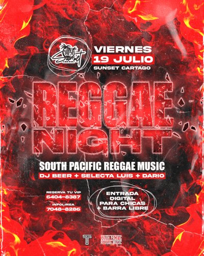 Reggae Night - Cartago