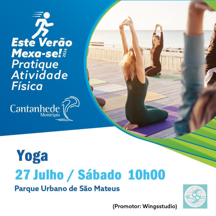 Este Verão Mexa-se! - Yoga