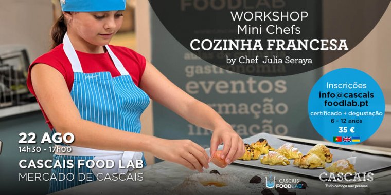 Workshop Mini Chefs - Cozinha Francesa