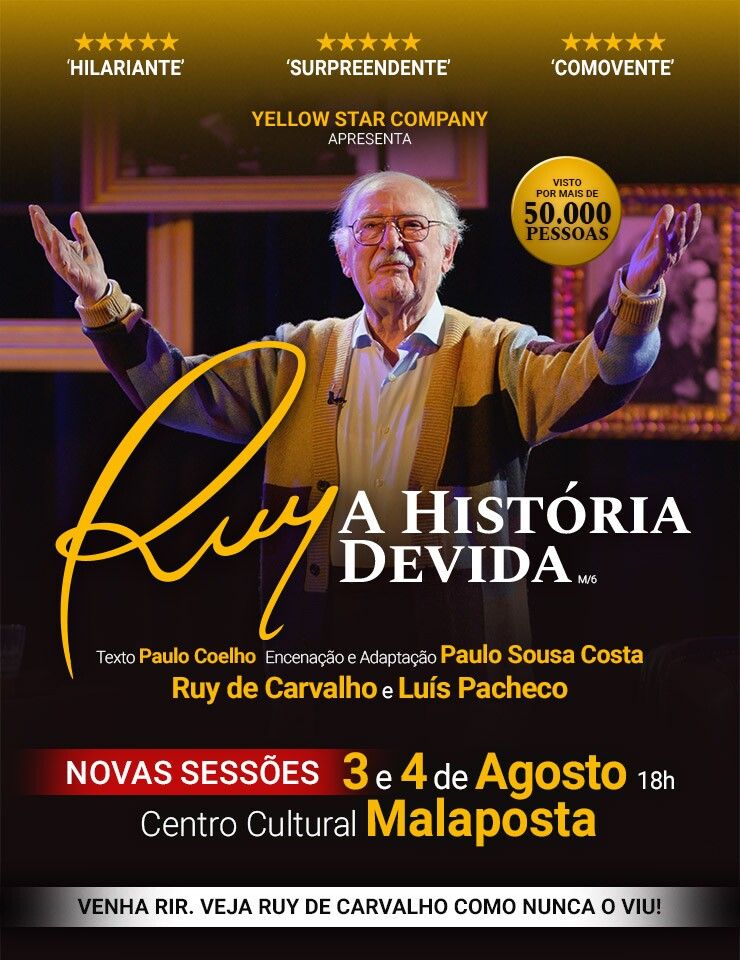 RUY, A HISTÓRIA DEVIDA | Teatro