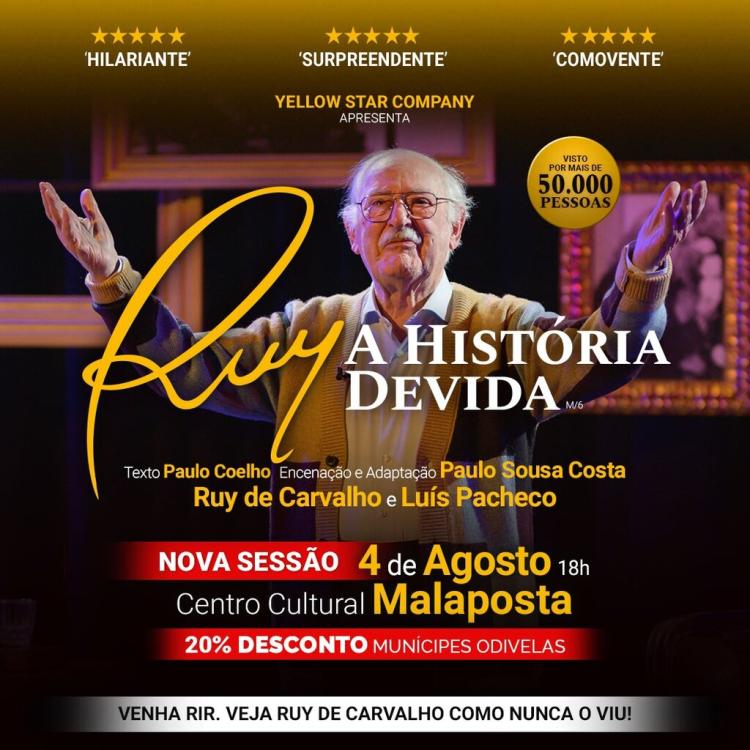 RUY, A HISTÓRIA DEVIDA | Teatro