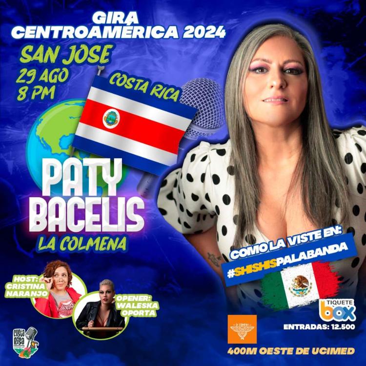 Paty Bacelis en Costa Rica