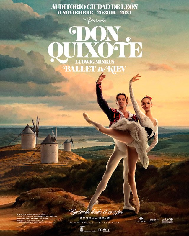 Ballet de Kiev: «Don Quixote». Auditorio Ciudad de León