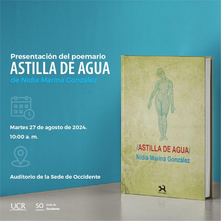 Presentación del poemario ASTILLA DE AGUA